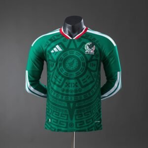 México I - 2026 ( Manga Longa e Versão Jogador)